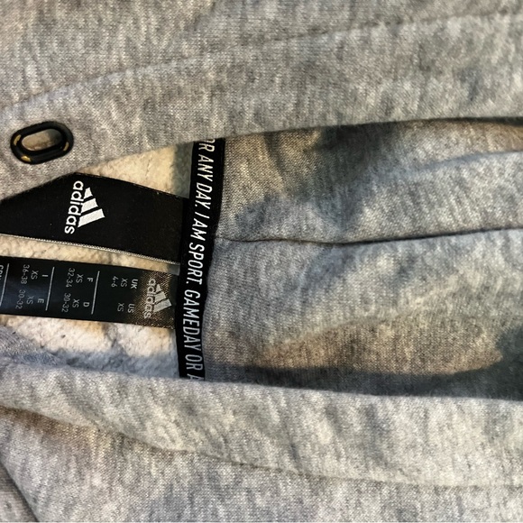 adidas grey hoodie size xs - Picture 3 of 3